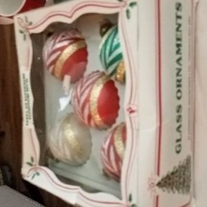 Vintage 𝅺Set Of 5 Alderbrook Christmas Ornaments